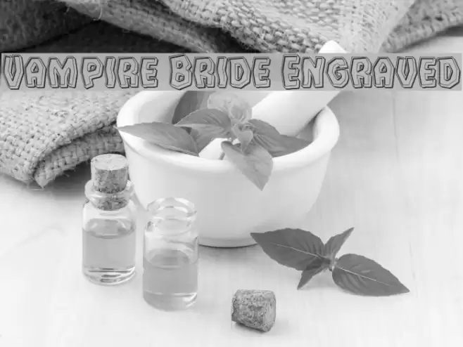 Vampire Bride Engraved Fuentes examples