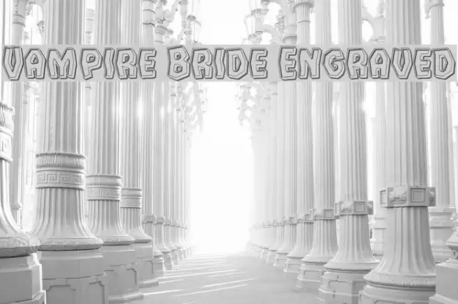 Vampire Bride Engraved Fuentes examples