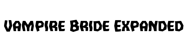 Vampire Bride Expanded  Frei Schriftart Herunterladen