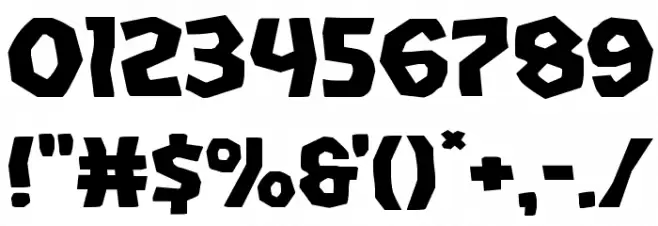 Vampire Bride Expanded Font OTHER CHARS