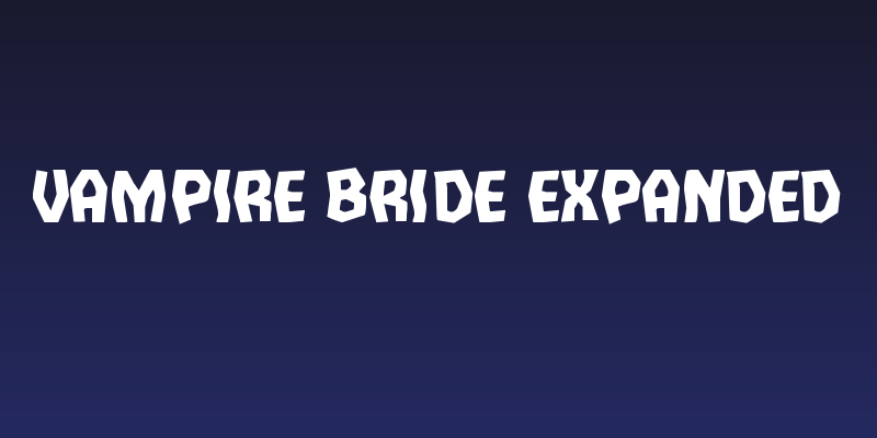 Vampire Bride Expanded Social Header