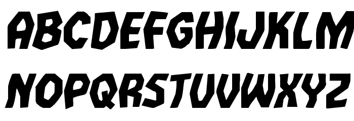 Vampire Bride Italic Font LOWERCASE