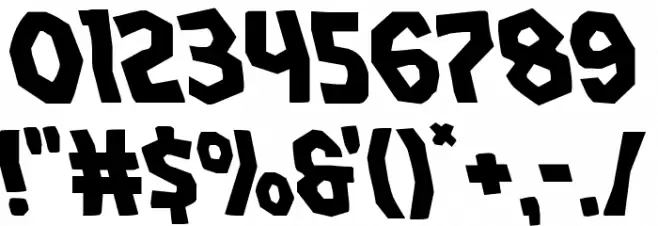 Vampire Bride Leftalic Font OTHER CHARS