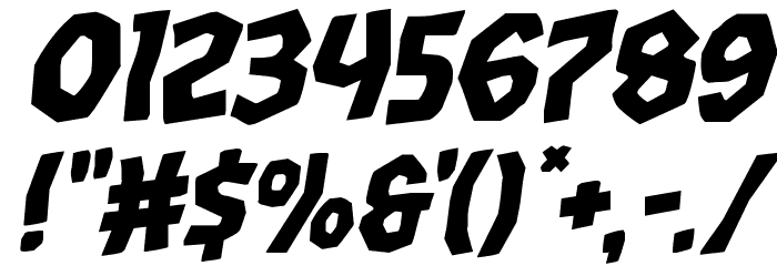 Vampire Bride Rotalic Font OTHER CHARS