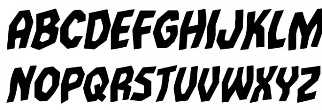 Vampire Bride Rotalic Schriftart Groß