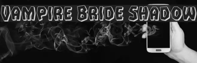 Vampire Bride Shadow Font examples
