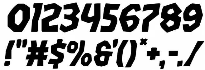 Vampire Bride Staggered Italic Font OTHER CHARS