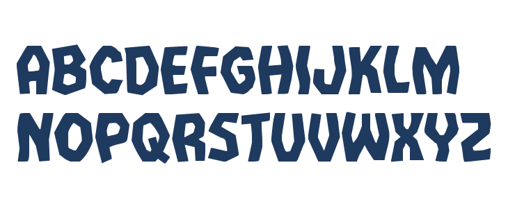 Vampire Bride Staggered Lowercase