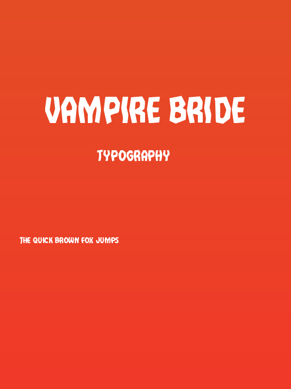 Vampire Bride Poster