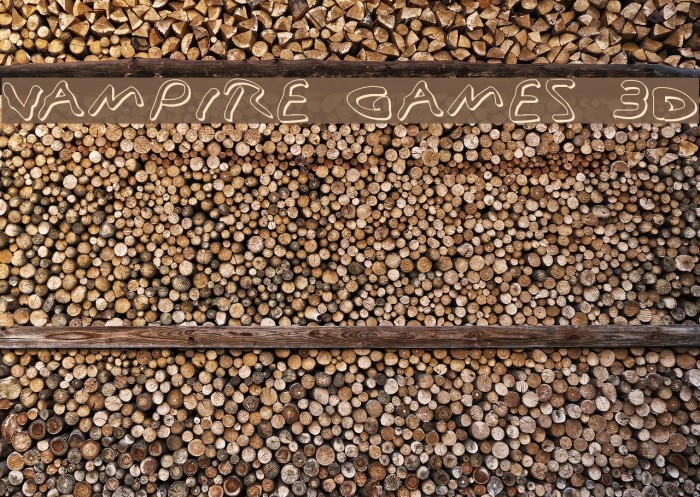 Vampire Games 3D Font examples