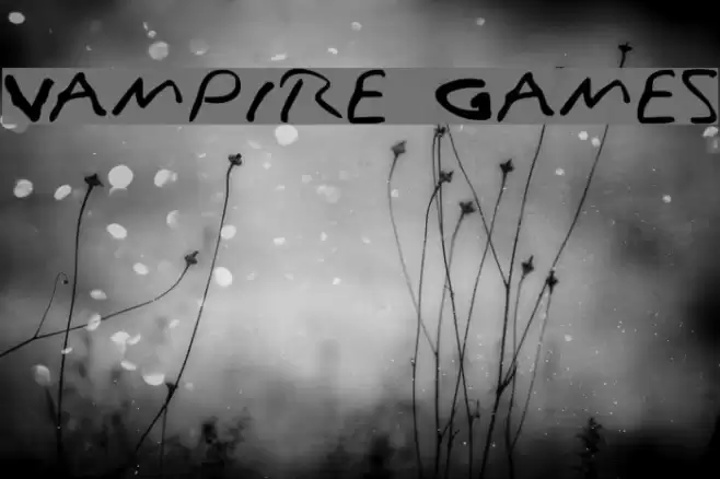 Vampire Games Caratteri examples