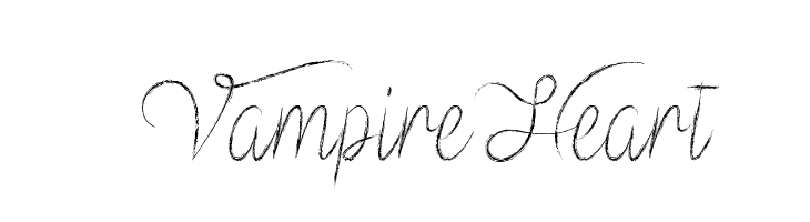 Vampire Heart  baixar fontes gratis