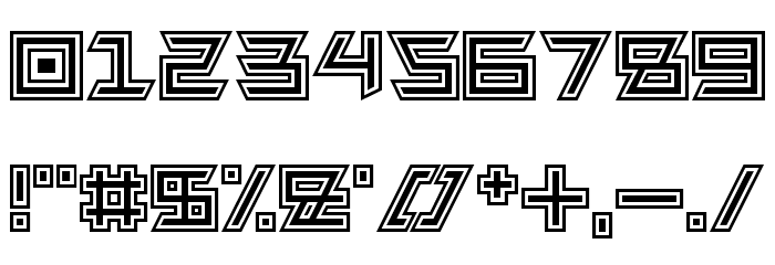 Vampire Nation Regular Font OTHER CHARS