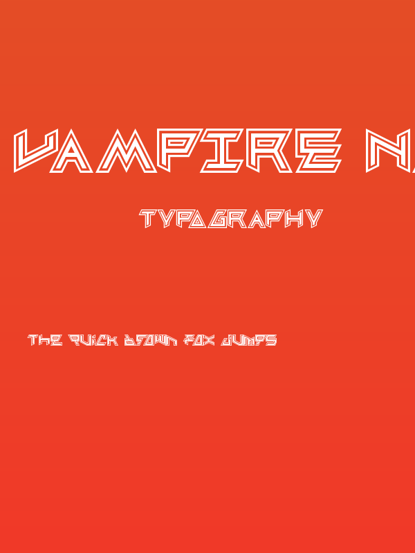 Vampire Nation Regular Poster