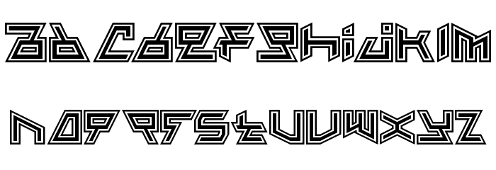 Vampire Nation Regular Font LOWERCASE