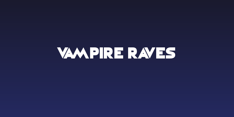 Vampire Raves Social Header