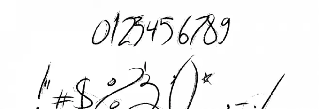 Vampire Street Font OTHER CHARS