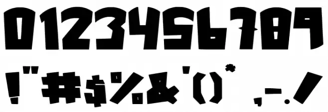 Vampire World Font OTHER CHARS