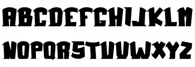 Vampire World Font LOWERCASE