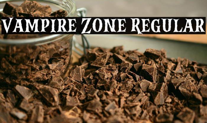 Vampire Zone Regular Example 3