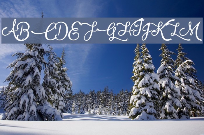VampireCalligraphy Font examples