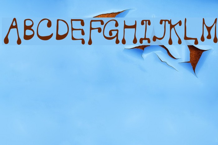 Vampire Font examples