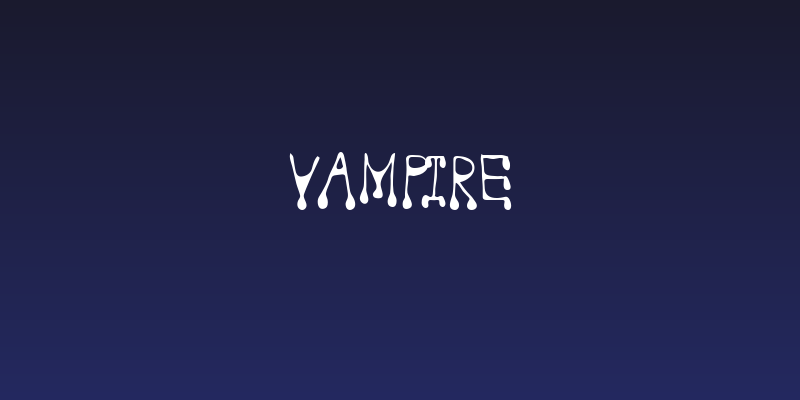 Vampire Social Header