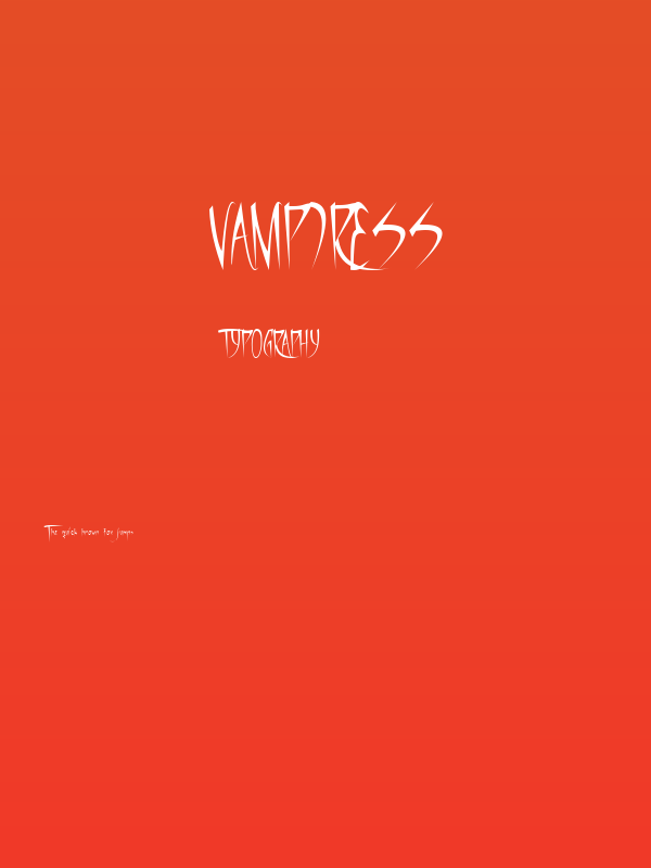 Vampiress Poster
