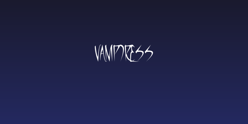 Vampiress Social Header
