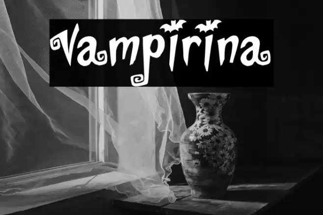 Vampirina Font examples