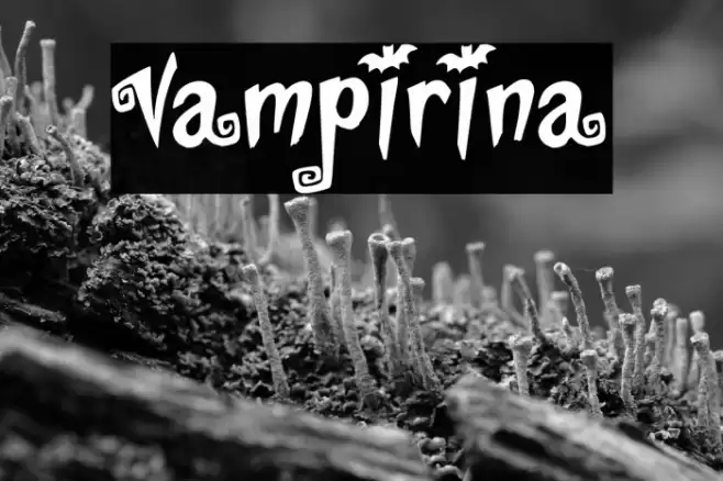 Vampirina Font examples
