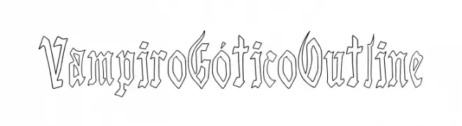 Vampiro G  Frei Schriftart Herunterladen