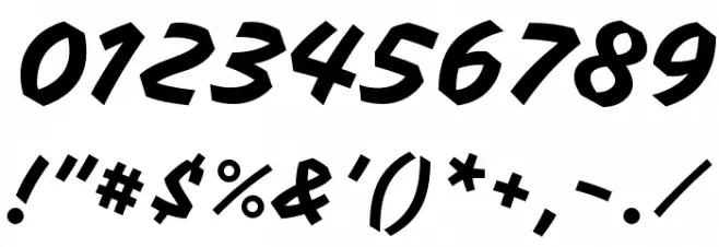 Vampiro One Font OTHER CHARS