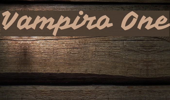 Vampiro One Font examples