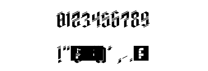 Vampirr Regular Font OTHER CHARS