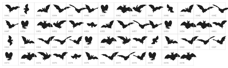VampyrBats Character Map