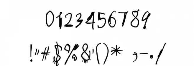 Vampyriqua Font OTHER CHARS