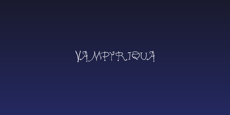 Vampyriqua Social Header