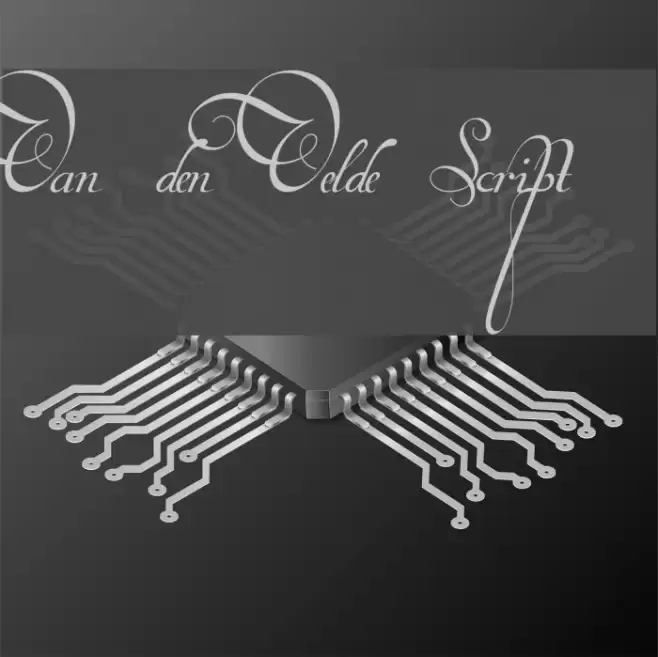 Van den Velde Script Font examples