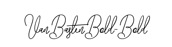 VanBastenBold-Bold  Free Fonts Download