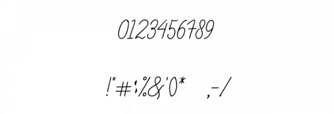 VanBastenNormal-Regular Font OTHER CHARS