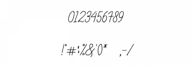 VanBastenNormal-Regular Font OTHER CHARS