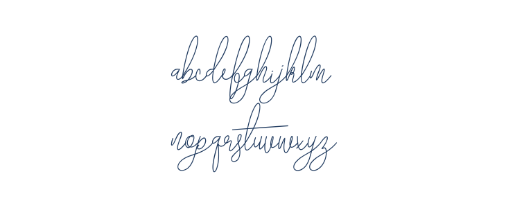 VanBastenNormal-Regular Lowercase