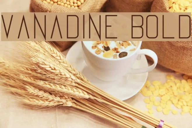 Vanadine Bold Example 1