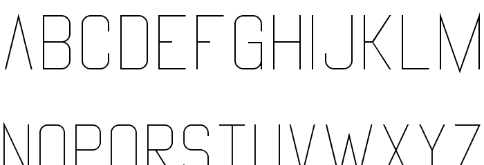 Vanadine Regular Font LOWERCASE
