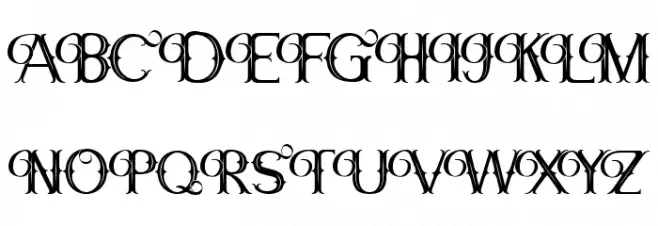 Vanberg Free Regular Font OTHER CHARS