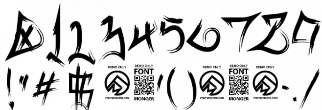 Vance Jackson Regular Font OTHER CHARS