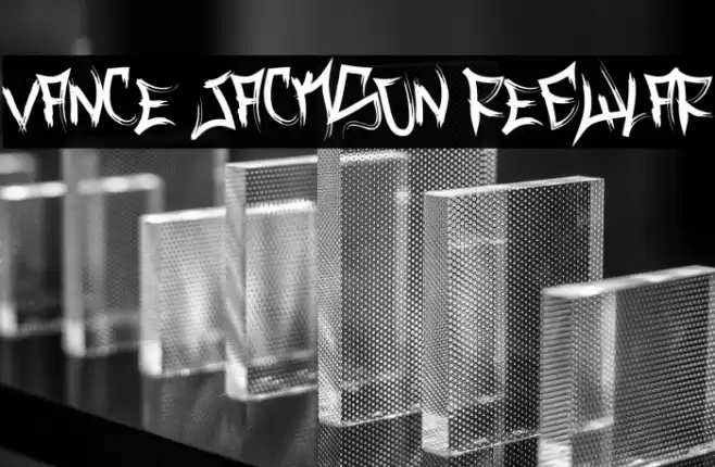 Vance Jackson Regular Font examples