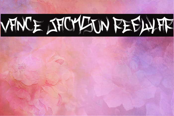 Vance Jackson Regular Example 2