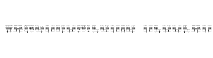 VanchromeGrid-Regular Fonte